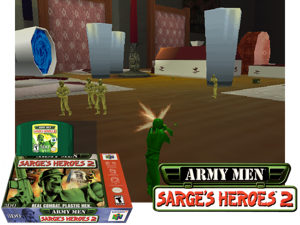 Army Men - Sarge's Heroes 2 (USA) Cover